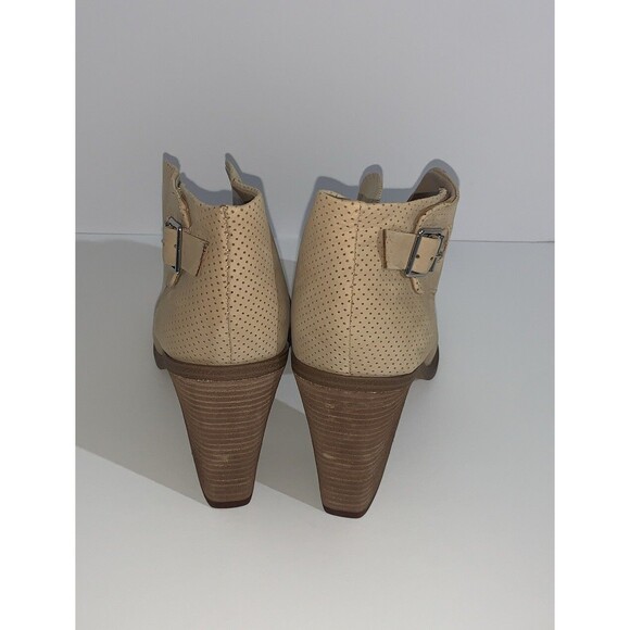 Vince Camuto Women's 11M Ankle Boots Kalei Cut Out Suede Peep Toe Booties EU 43 - Picture 5 of 9